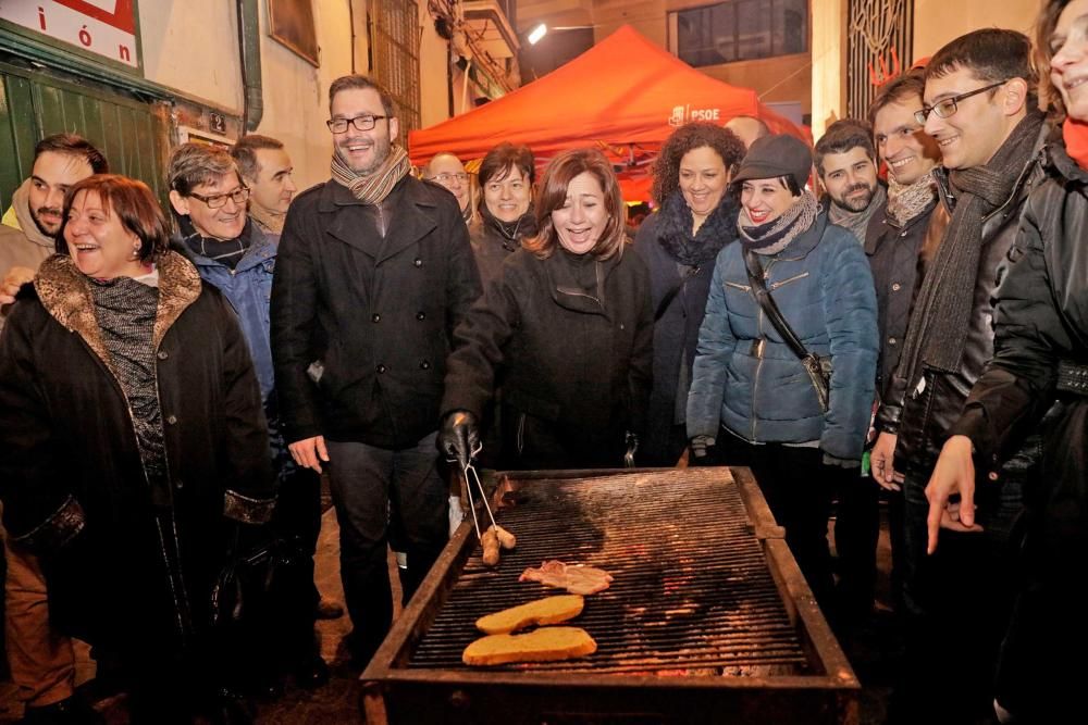 Palma feiert Sant Sebastià trotz Regen, Wind und Kälte