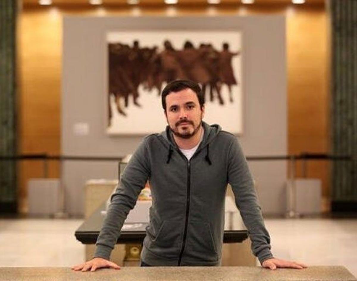 Alberto Garzón, líder de IU