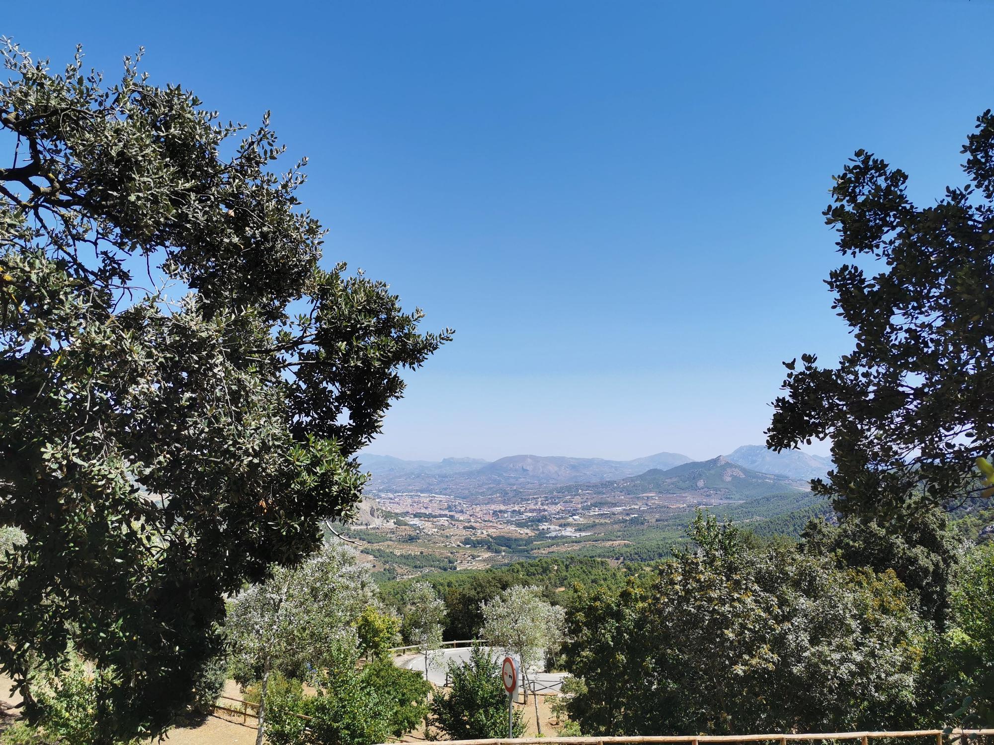 Paisaje de la Font Roja.