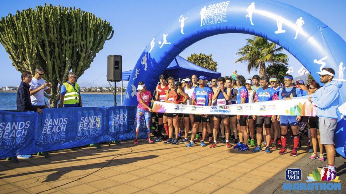 Imagen del Maratón de Lanzarote 2018