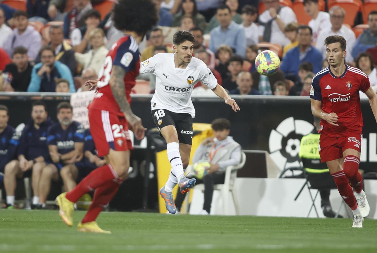 Almeida, contra Osasuna