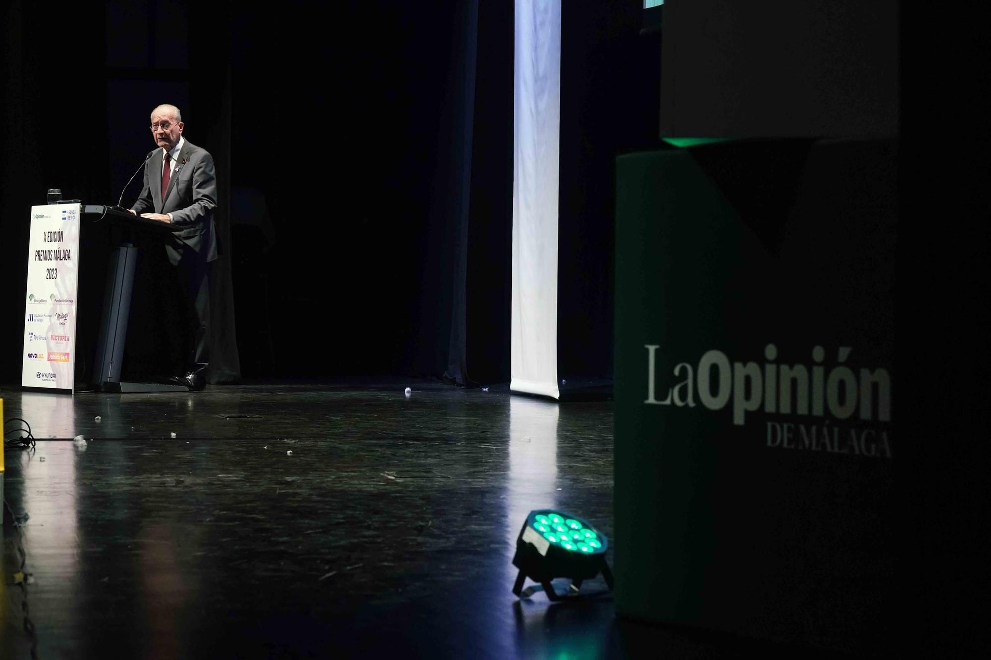 La gala de entrega de los Premios Málaga 2023 La Opinión, en imágenes