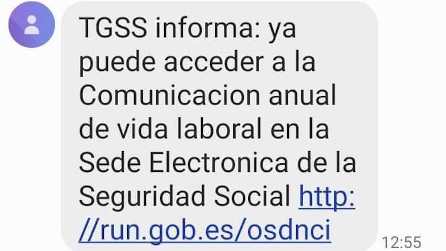 El delegado del Gobierno desmiente el fraude del SMS de la Seguridad Social