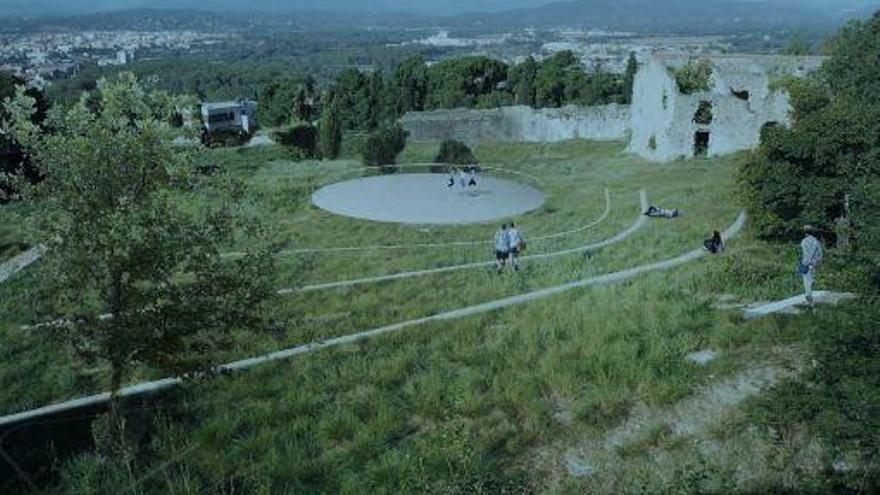 La millora del castell de Montjuïc de Girona inclou nous usos i la protecció patrimonial