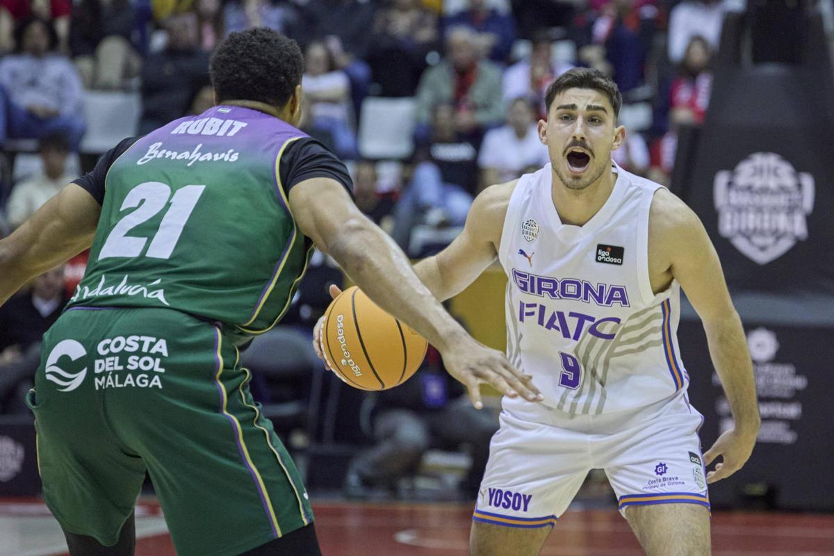 Les imatges del Bàsquet Girona - Unicaja