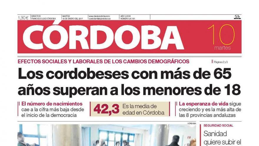 La portada de CÓRDOBA