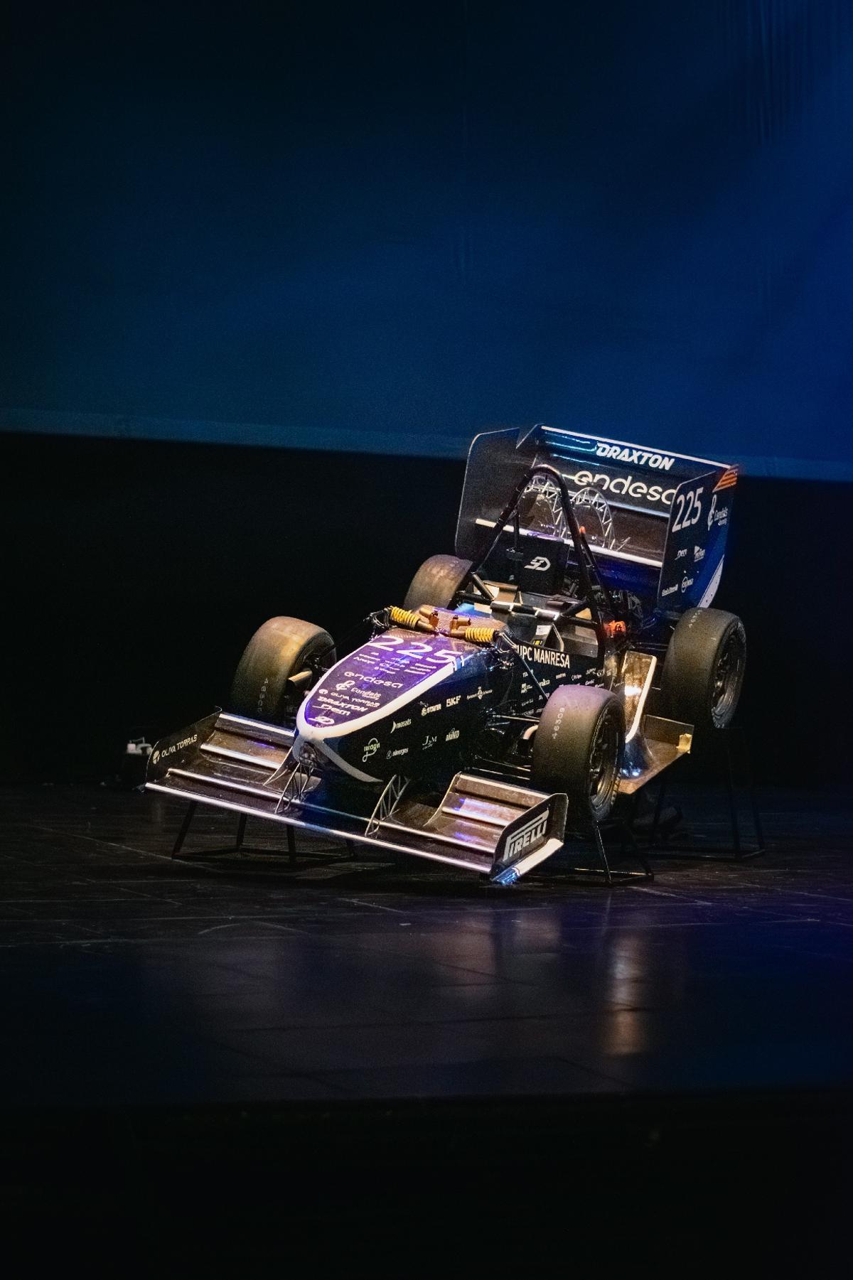 El vehicle en la presentació d'ahir