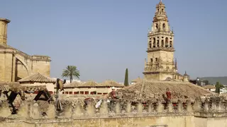 El obispo de Córdoba alaba el trabajo de los bomberos y la "colaboración" en la extinción del fuego de la Mezquita-Catedral