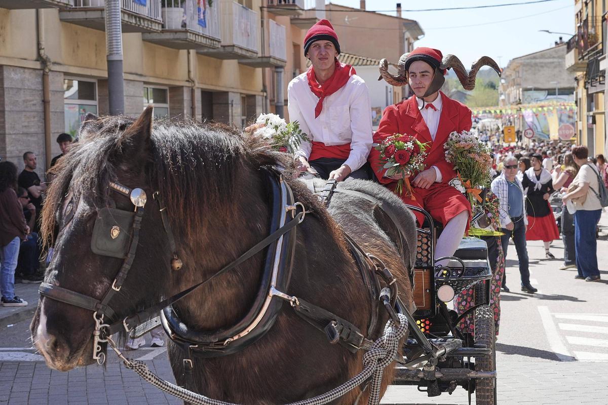 Les imatges de la plantada de l'arbre de Maig i del ball del Cornut de Cornellà del Terri Les imatges de la plantada de l'arbre de Maig i del ball del Cornut de Cornellà del Terri