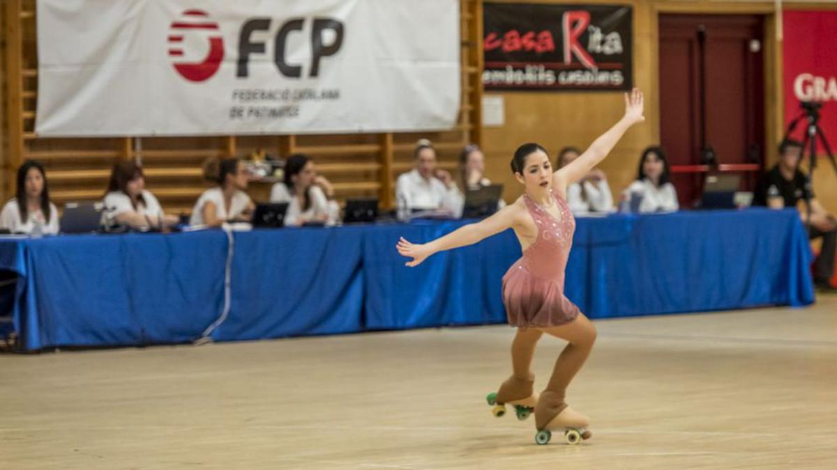 Espectacle de nivell al pavelló  de la Jonquera