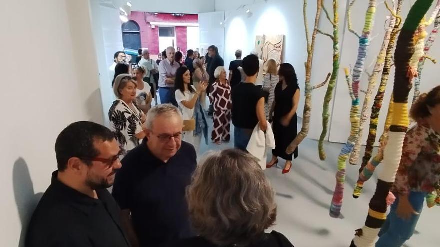 La pulsión artística se une en Alcaravaneras con una jornada de puertas abiertas de galerías y estudios