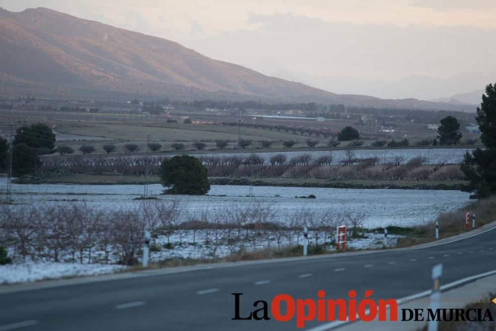 Nieva en Inazares