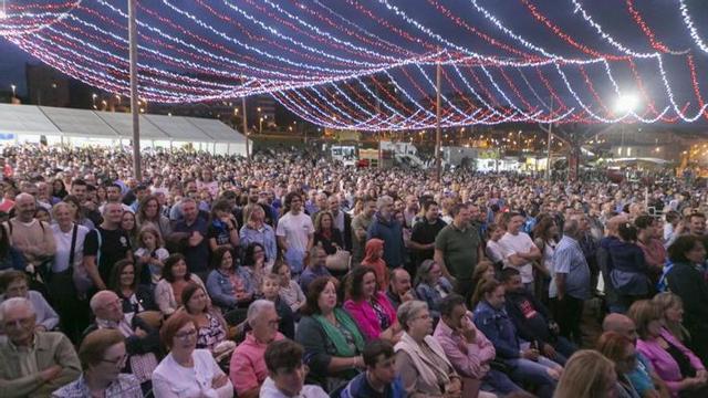 Una imagen de archivo de las fiestas de Corvera el año pasado.