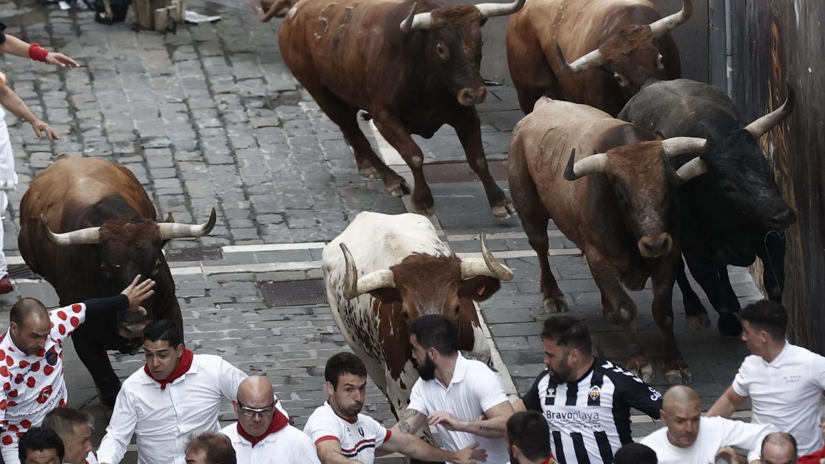 Los Miura en los Sanfermines del 2022.