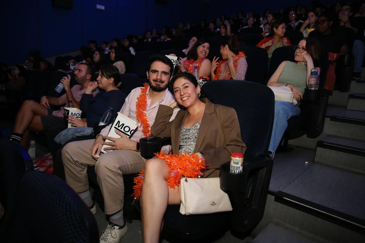 Barcelona 03/10/2025 Estreno del documental de Taylor Swift sobre su nuevo disco, The Life of a Showgirl Foto ELISENDA PONS