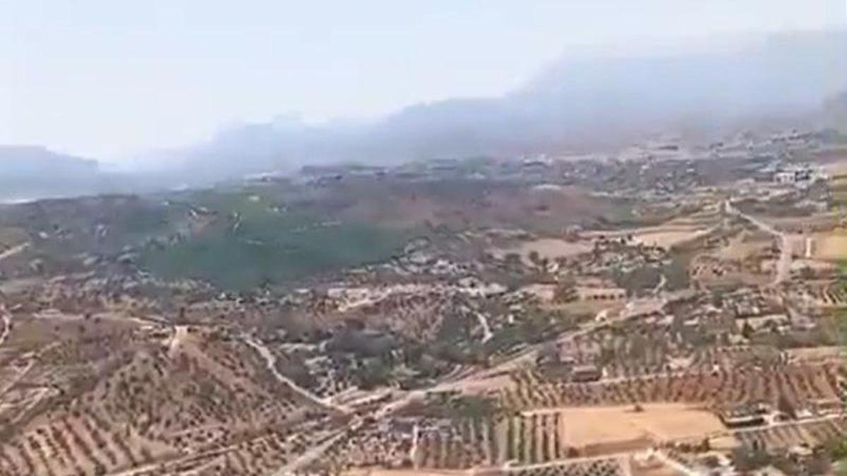Incendio en Alhaurín El Grande