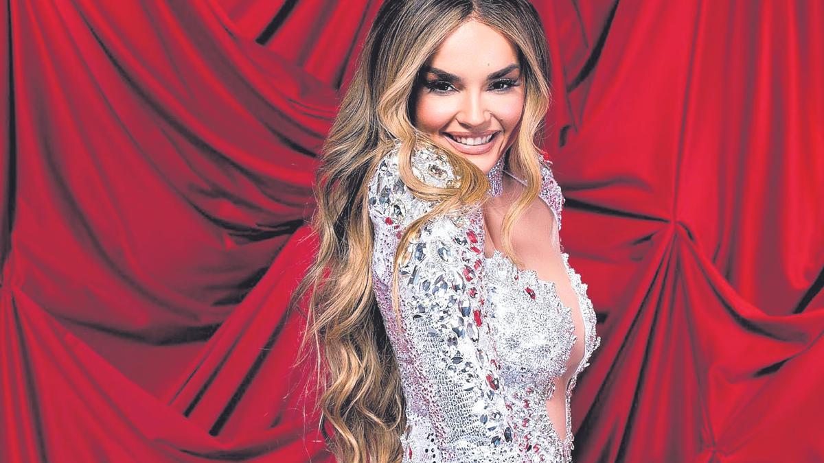 Melody, representante de España, en una de las fotos promocionales de Eurovisión.