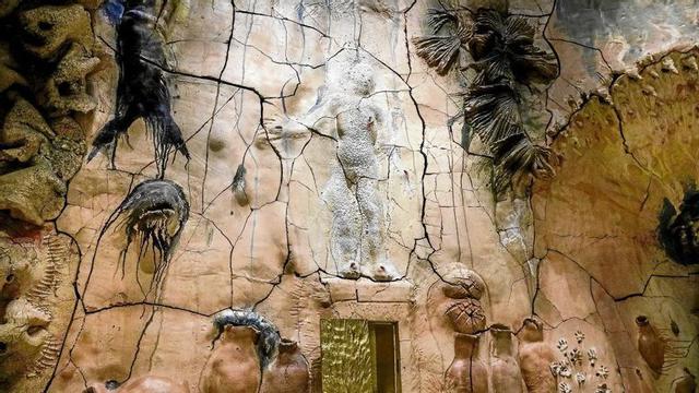 El mural cerámico de Miquel Barceló, en la Capilla del Santísimo de la Catedral.