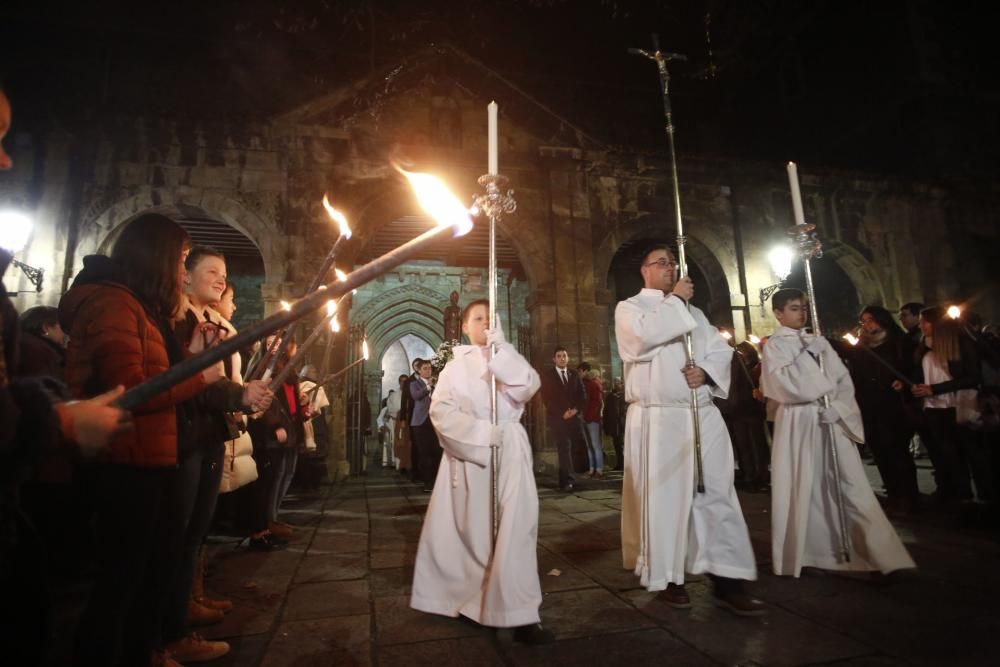 Procesión de San Nicolás en Avilés