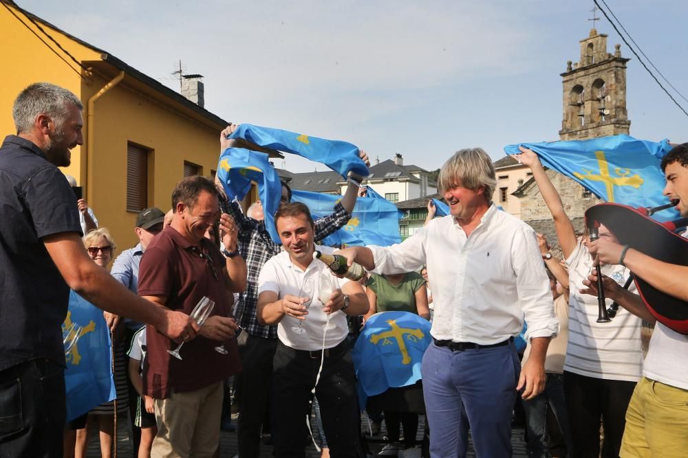 Celebración en Los Oscos del premio "Pueblo ejemplar de Asturias" 2016