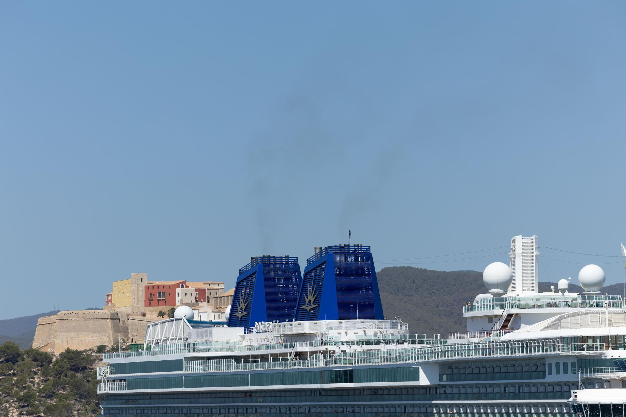 Galería: Portesta contra  los cruceros en Ibiza