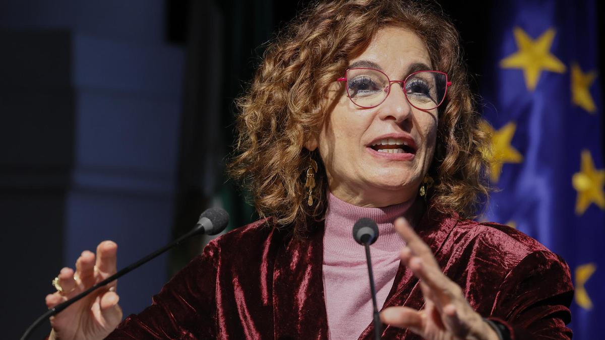 La vicepresidenta primera del Gobierno, María Jesús Montero, en una imagen de archivo