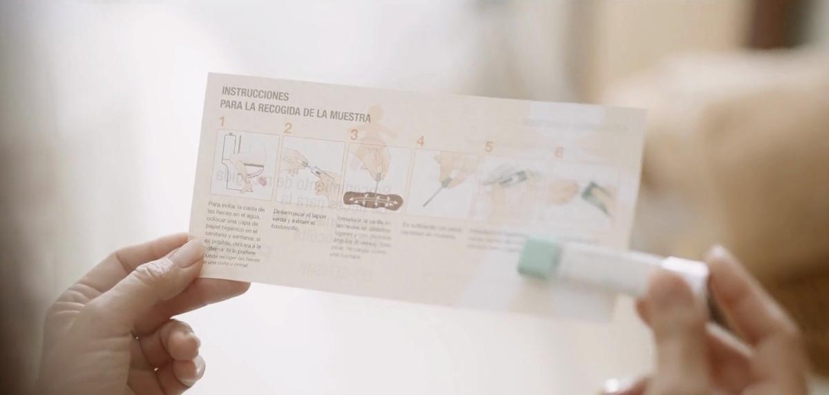 Test de sangre oculta en heces para detectar cáncer de colon