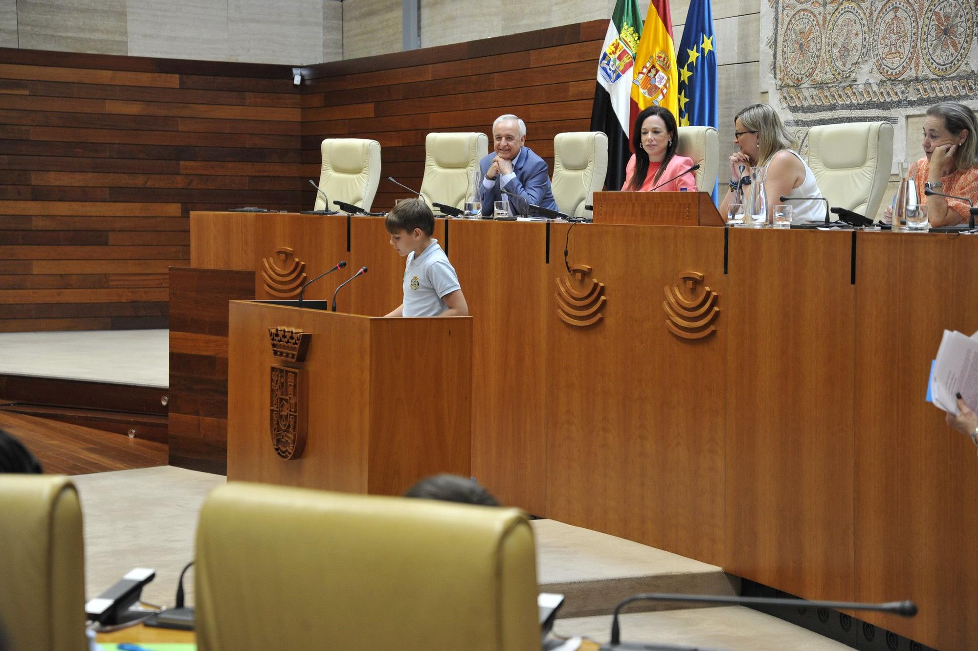 Diputados por un Día en la Asamblea de Extremadura