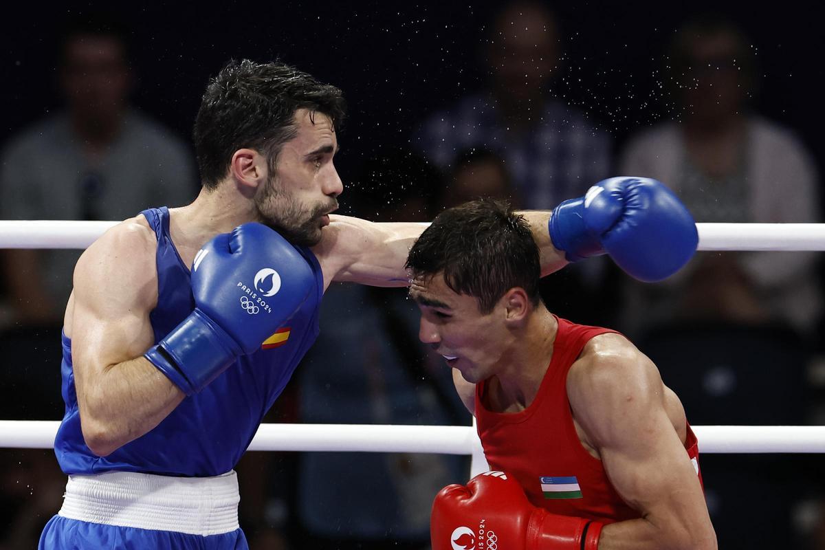 Boxeo masculino: Abdumalik Khalokov VS José Quiles Brotons Boxeo masculino: Abdumalik Khalokov VS José Quiles Brotons