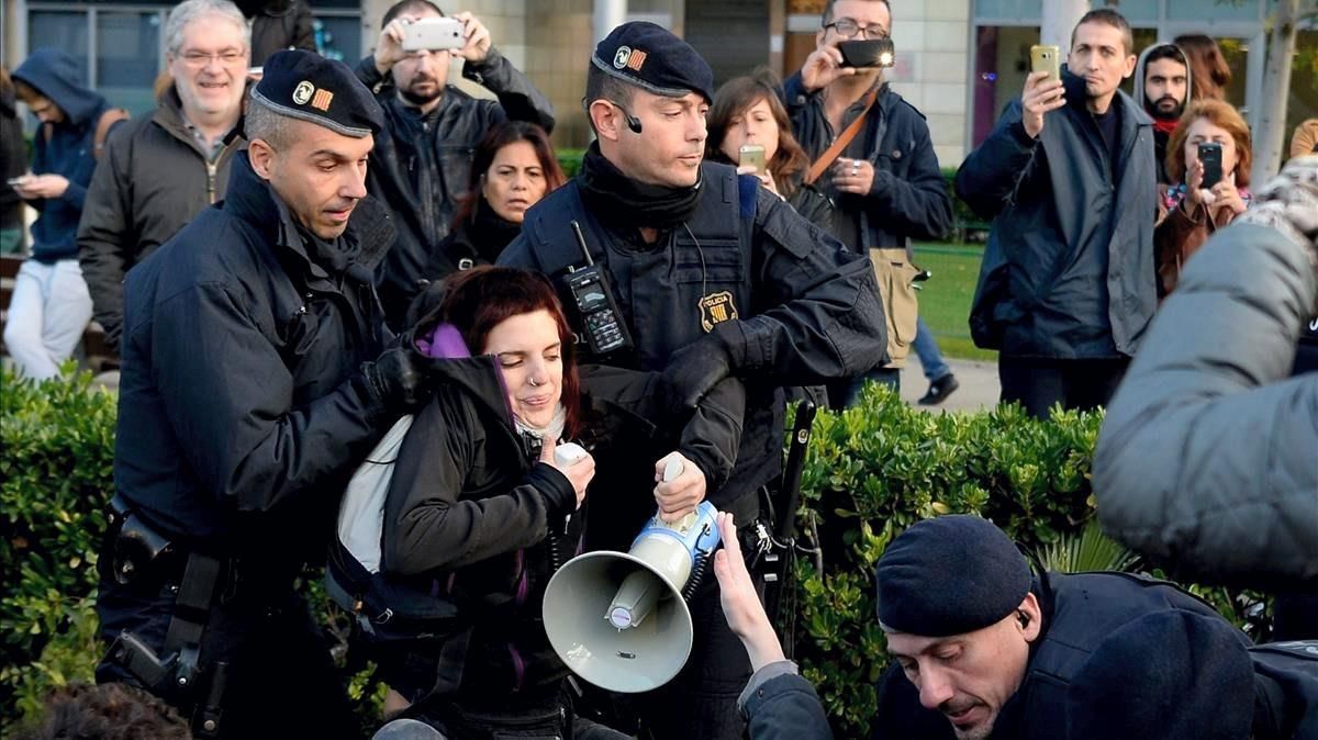 Huelga general en Cataluña