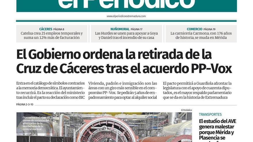 Consulta la portada correspondiente al día 18 de abril de 2026