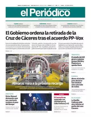 Consulta la portada correspondiente al día 18 de abril de 2026