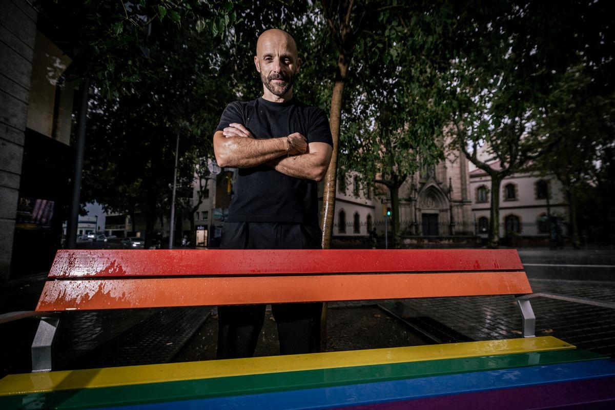 Barcelona 09/09/2026 Barcelona. Ferran Poca,presidente de Pride Barcelona,quien está promoviendo la candidatura de la capital catalana para acoger el World Pride 2030. AUTOR: JORDI OTIX