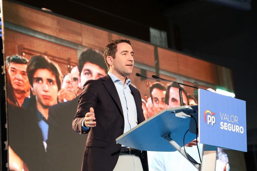 Acto del PP en el pabellón Cagigal de Murcia