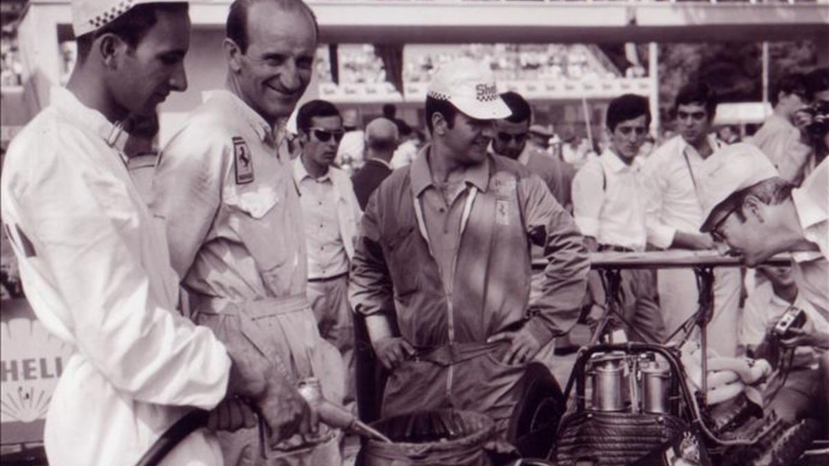 Amon, con Ferrari, en 1968