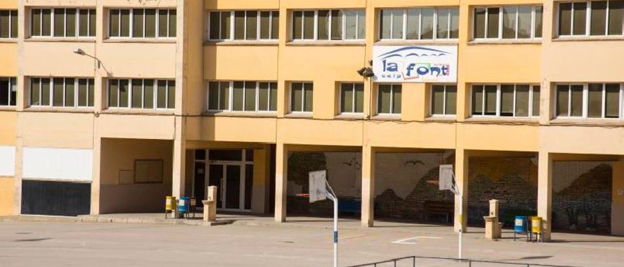 Imatge d&#039;arxiu de l&#039;escola La Font de Manresa