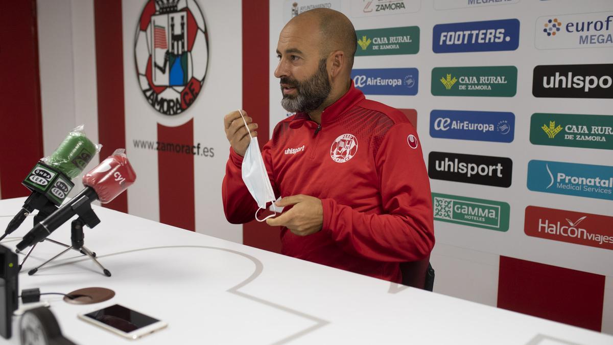 David Movilla, entrenador del Zamora CF