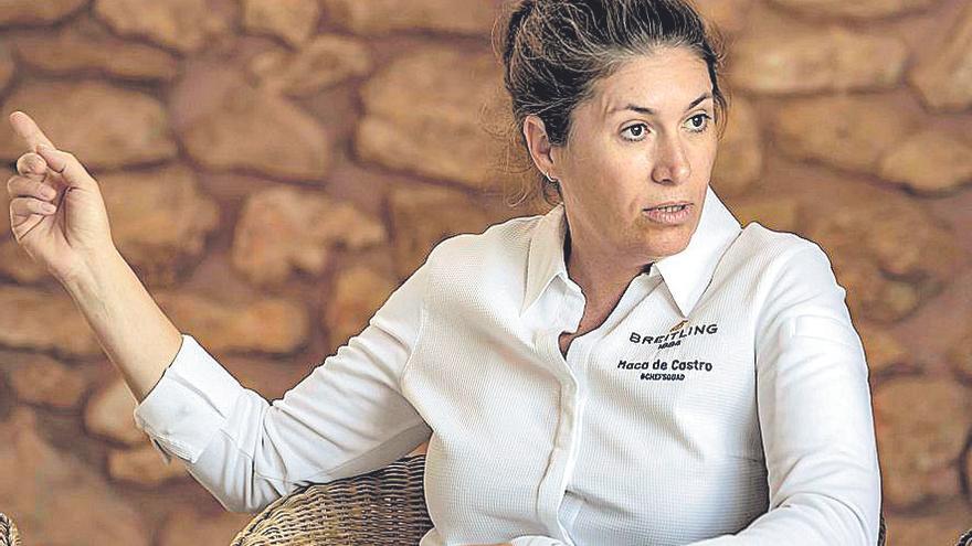 La chef mallorquina Maca de Castro en Sa Qenti.