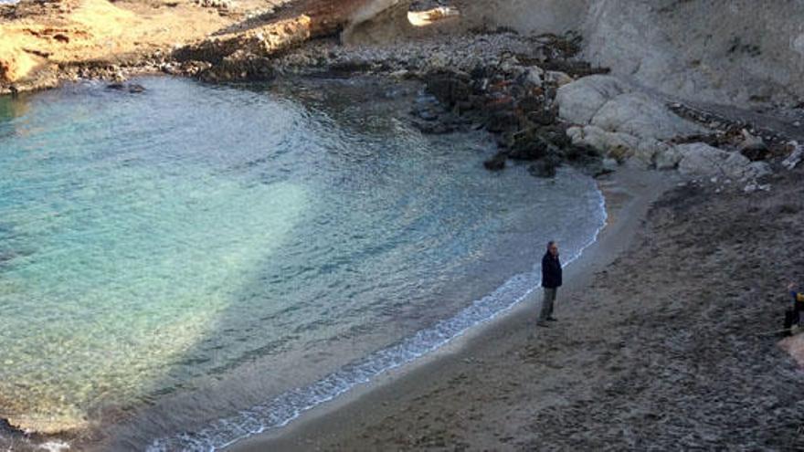 La increíble transformación de la Caleta de Xàbia en arenal