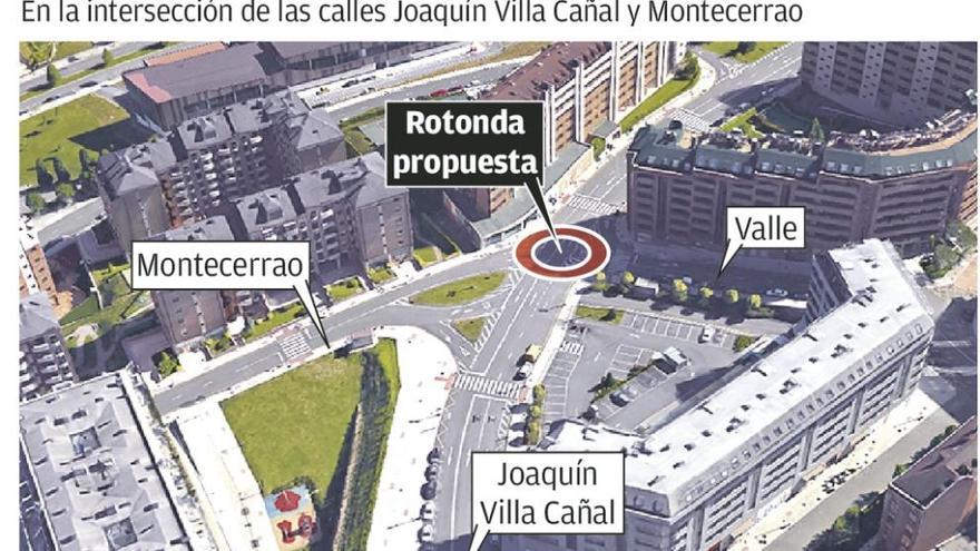 El Ayuntamiento comenzó la tramitación para construir una glorieta en Montecerrao
