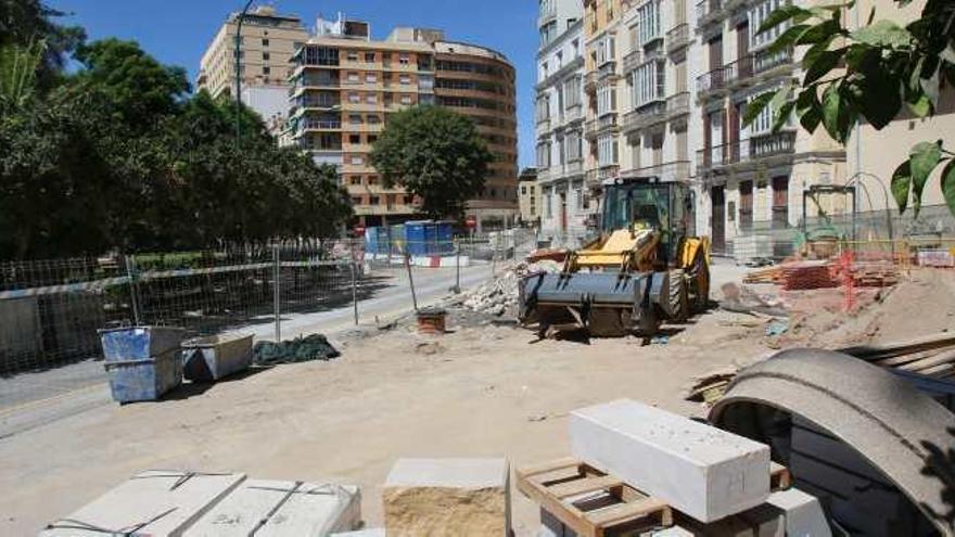 Estado actual de las obras en Cortina del Muelle.