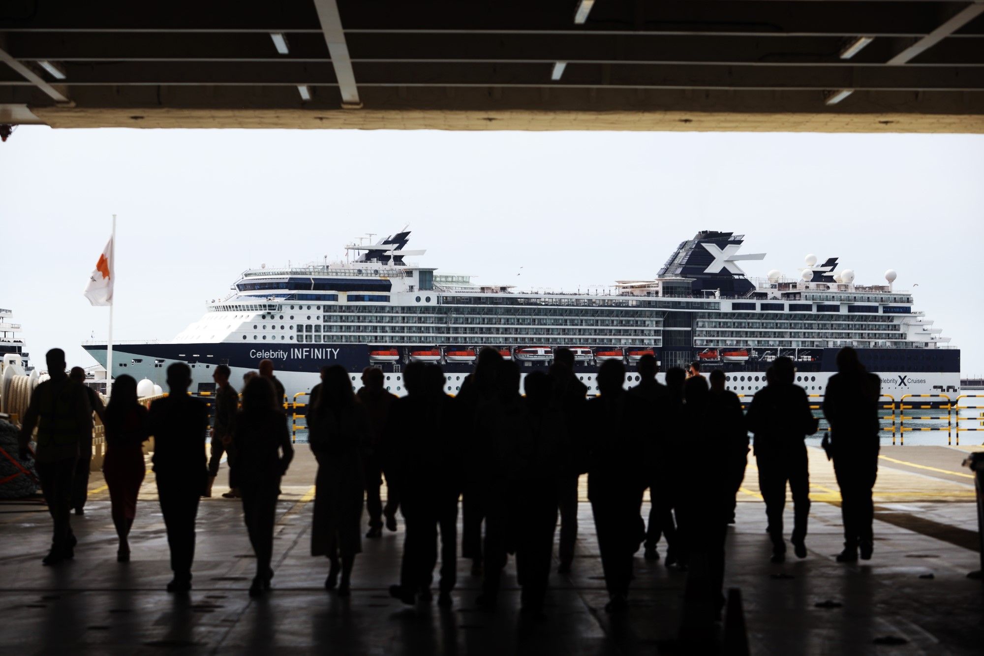 Así es el cruise ferry Rusadir, el barco ecológico que ya une Málaga y Melilla
