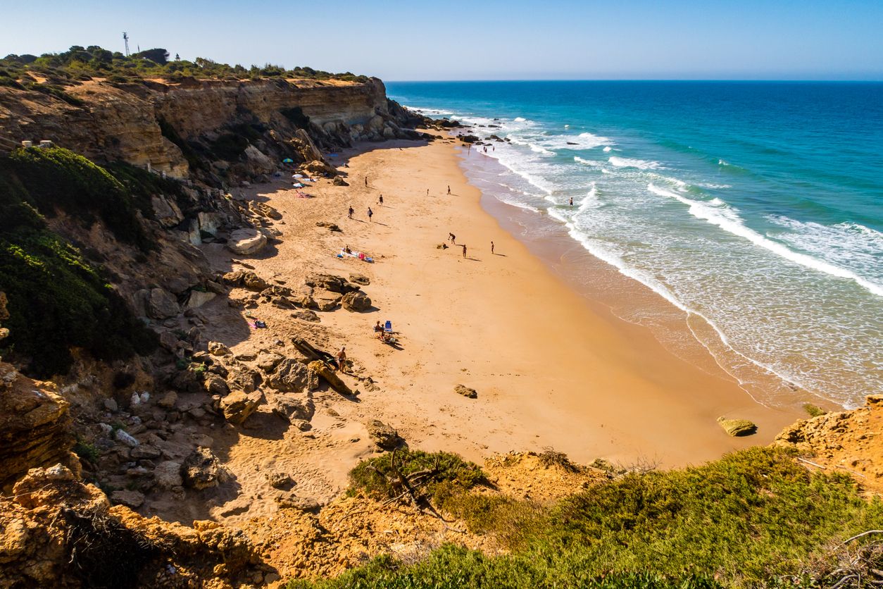 Calas de Roche en Conil.