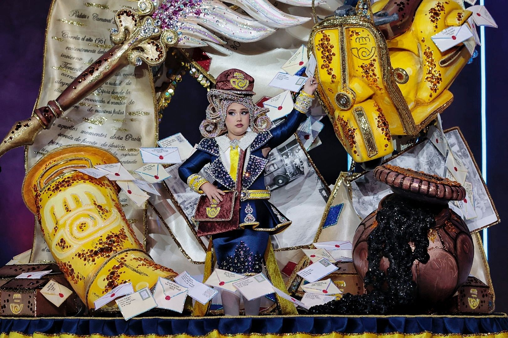 Candidatas a Reina Infantil del Carnaval de Santa Cruz de Tenerife
