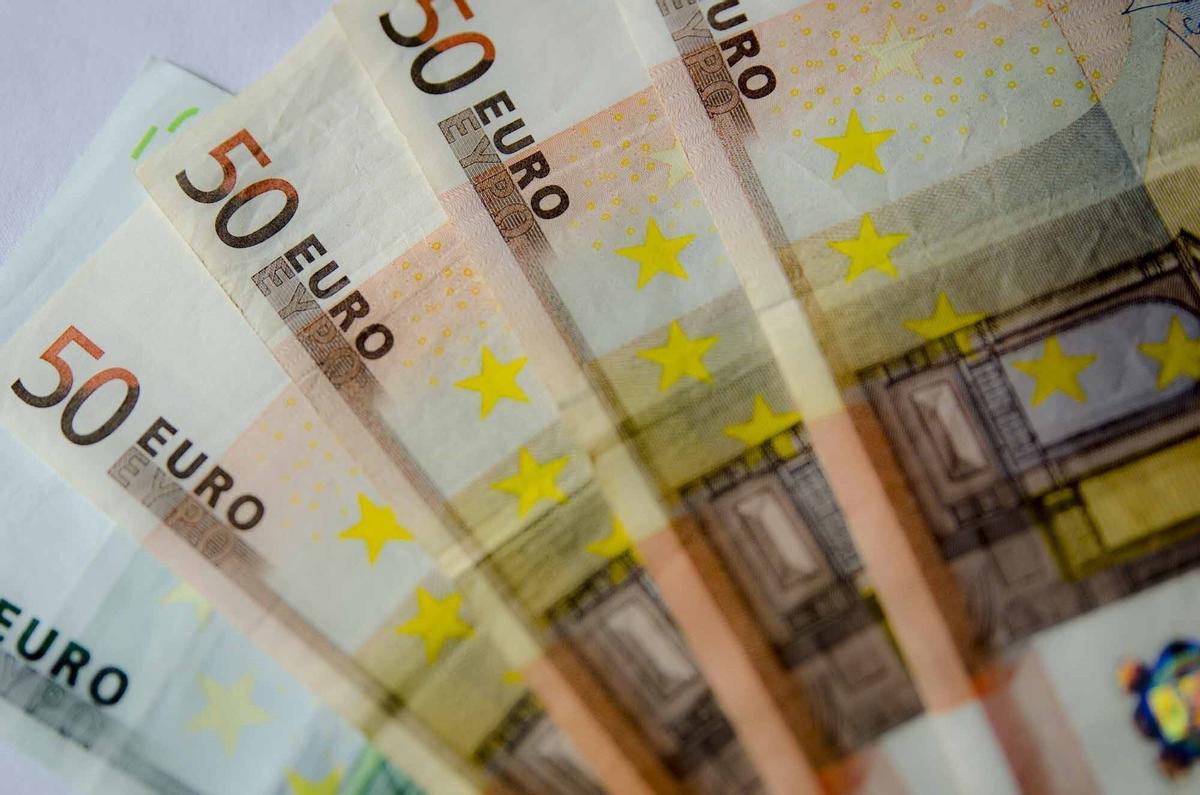 Billetes de 50 euros.