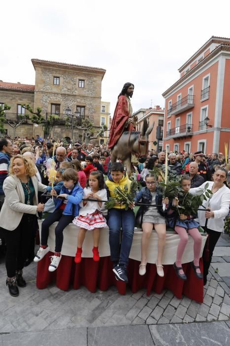 Procesión de la Borriquilla en Gijón