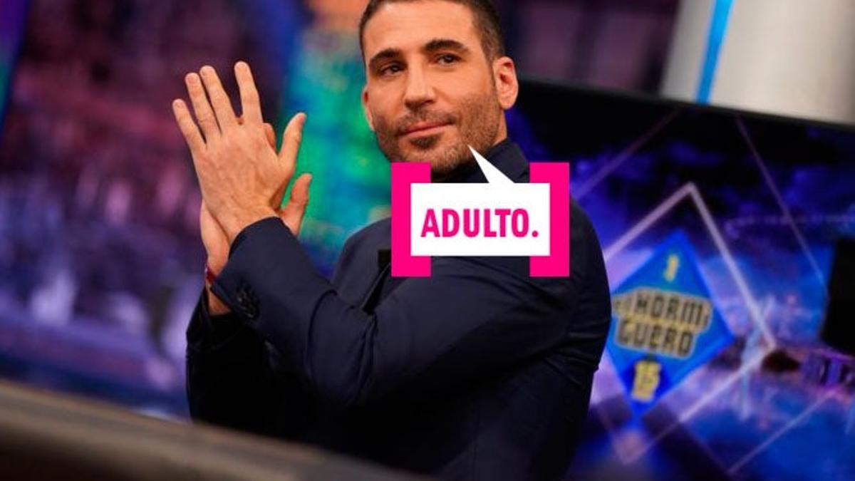 Miguel Ángel Silvestre en 'El hormiguero' para promocionar 'Sky Rojo'