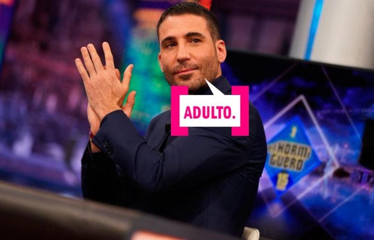 Miguel Ángel Silvestre en 'El hormiguero' para promocionar 'Sky Rojo'