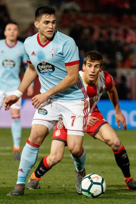 El Celta no pudo superar al Girona en Montilivi // Eddy Kelele