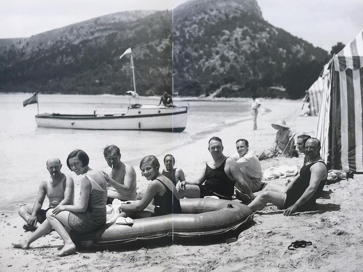 Huéspedes del hotel Formentor en 1934